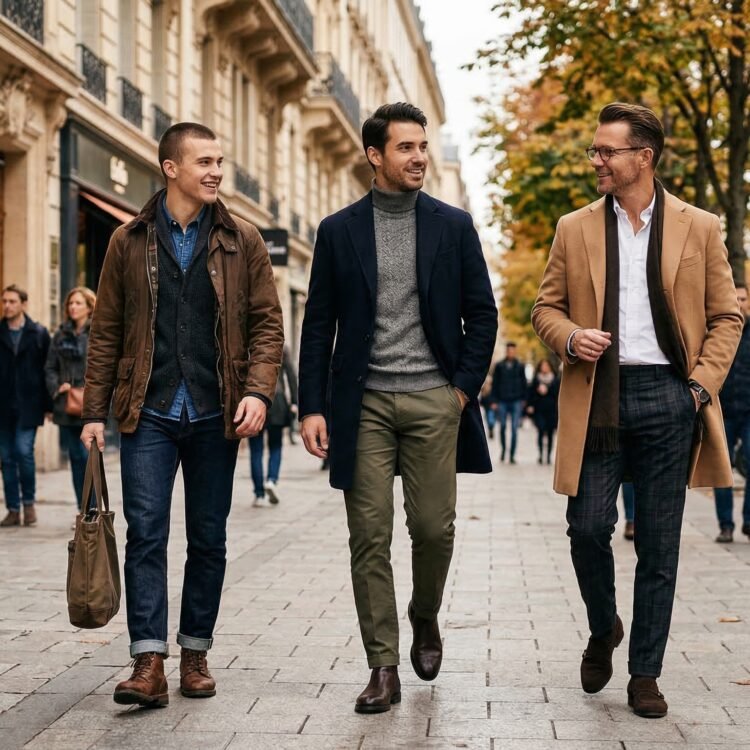 تنسيق ملابس رجالية
