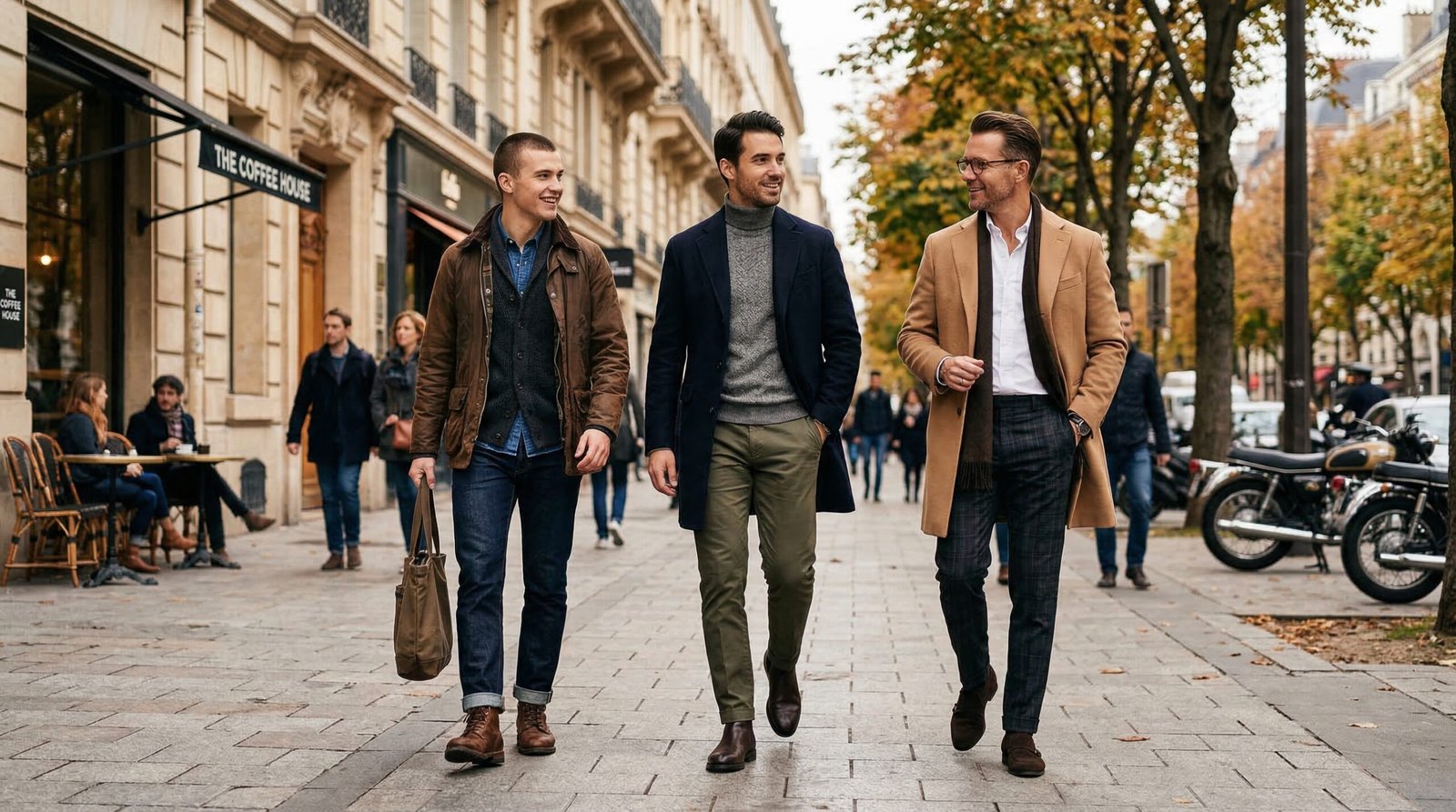 تنسيق ملابس رجالية